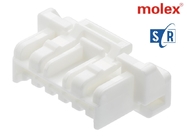 Automobilverbindungsstücke CLIK-Kamerad Molex, die positiver Verschluss-Weiß 502439-0400 unterbringen